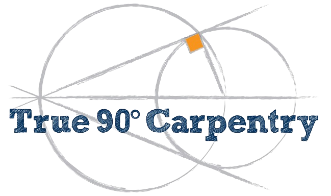 true90 carpentry logo